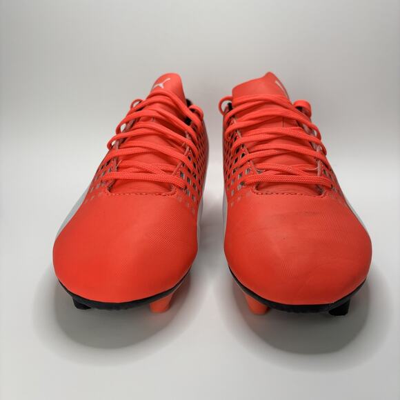 Puma Adreno III FG Jr Cleats Size 5.5c Youth Pink White Soccer Rugby - Picture 7 of 8